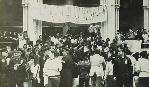 1989–90 protests: 'Education is our right'