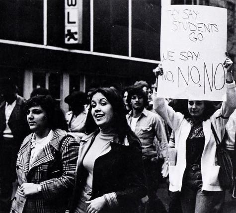 1976 protest sign