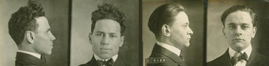 Two prisoner identification photos